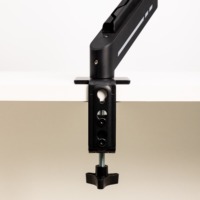 Nouveau support de moniteur réglable pour bureau, bras à ressort à gaz, VESA 75x75/100x100, inclinaison, rotation, mouvement complet, station de travail pour jeux, 40 kg