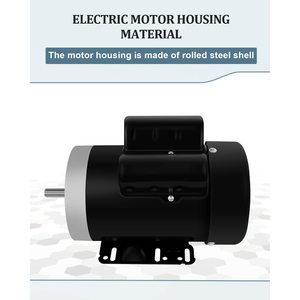 Moteur électrique Gccsj 1,5 CV 1750 tr/min 56C Monophasé 115V 230V Moteur à induction à montage sur pied Acier allié TEFC IP55 - Product Image 6