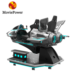 9D Realidad Virtual VR Avión <span class=keywords><strong>Simulador</strong></span> Diversión Parque Temático Vuelo Entrenamiento Avión Cabina Arcade VR Juego <span class=keywords><strong>de</strong></span> Disparos - Product Image 5