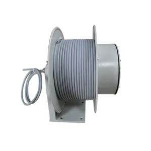 Good quality small size and light weight automatic retractable cable reel roller for crane