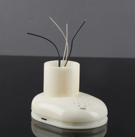 Accessoires électroniques en plastique en gros, mécanisme de jouet rotatif en forme de patin musical pour poupées en peluche