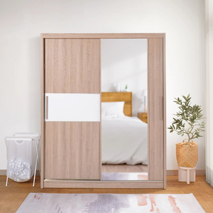 <span class=keywords><strong>Armadio</strong></span> Moderno in Acciaio con Motivo Stampato, <span class=keywords><strong>Armadio</strong></span> Metallico con <span class=keywords><strong>Ante</strong></span> Scorrevoli per Vestiti dei Bambini, Armadietto per Camera da Letto dei Bambini - Product Image 2