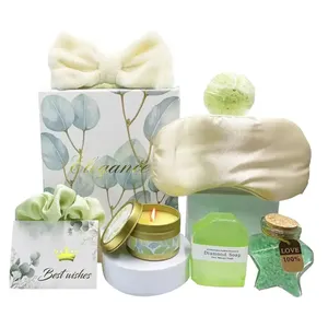 2024 Ideas Custom Luxury Hediye Cadeau Pour Femme Relaxing Spa Gift Basket Set holiday Novelty Gifts For Mothers Day Woman