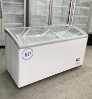 Mini-congélateur vitrine pour glaces et bâtonnets glacés