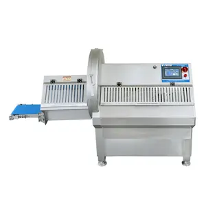 Automatic Commercial Frozen Ribs Chops Dicer Spareribs Chicken Dicing Meat Cutting Machine