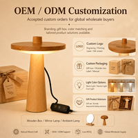 Lampe artisanale en bois naturel, lampe cadeau en bois, lampe de table décorative moderne, style fait main, éclairage de décoration intérieure, fabricant en gros