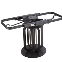 Mecanismo Giratorio de 180 Grados para Mesa de Comedor AODELI, Resistente, Conversión de Tablero Rectangular a Cuadrado