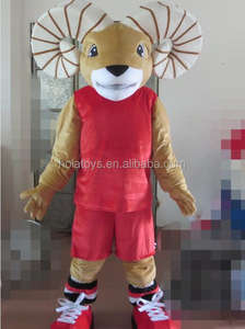 Disfraces de Mascota de Cabra Amarilla Divertida Hola - Material EVA, Uso Festivo, Disfraz Deportivo Unisex para Adultos - Product Image 4