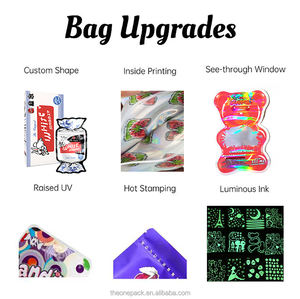 कस्टम होलोग्राफ़ बॉक्स और बैग 35 mylar पैकेजिंग विदेशी mylar बैग के साथ विदेशी mylar बैग - Product Image 6
