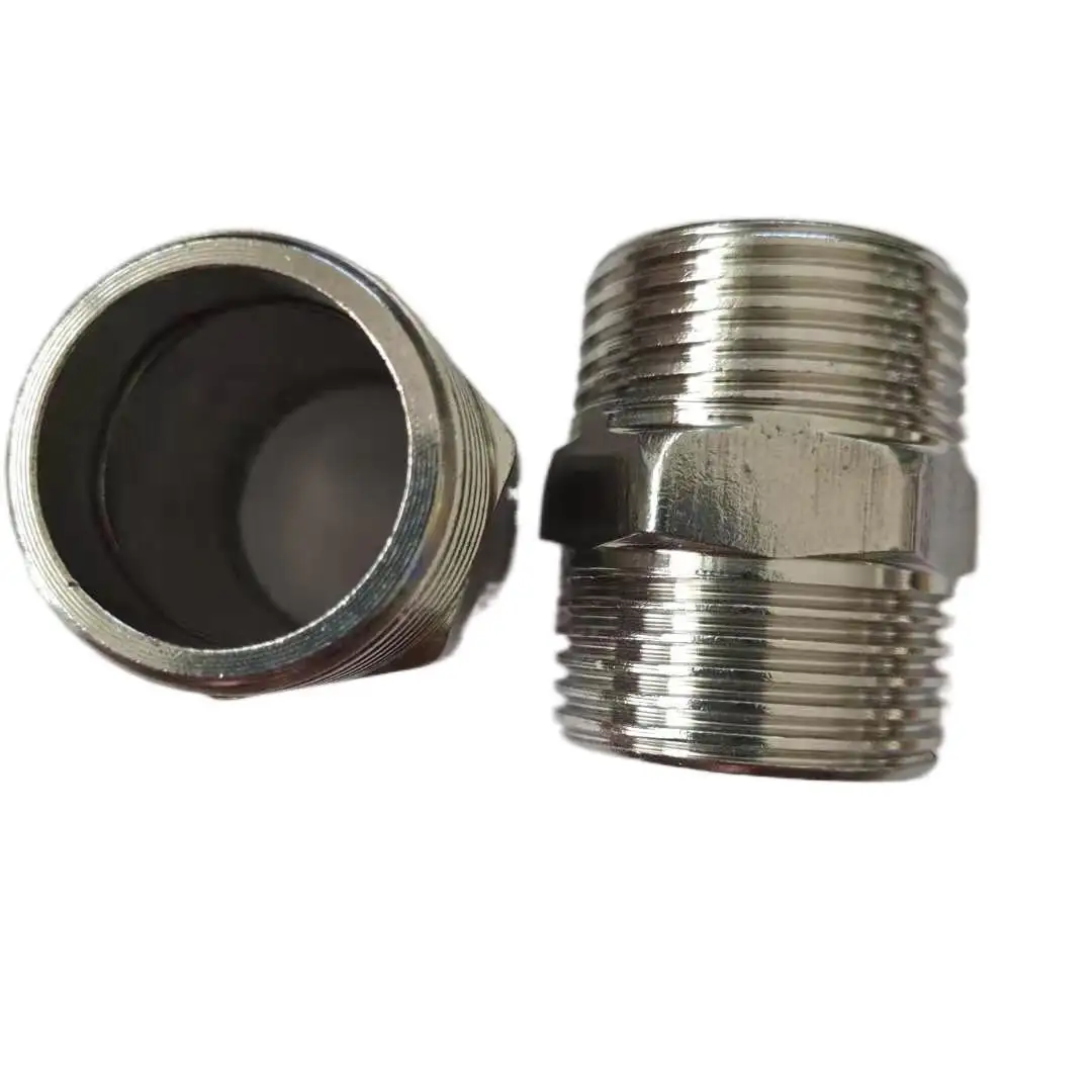 Puting Pipa Bahan Stainless Steel Berulir Pipa Sanitasi Fitting Union Elbow Nipple Tee Bushing untuk Pasokan Air