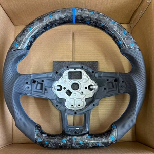 Volant en fibre de carbone pour Volkswagen <span class=keywords><strong>Golf</strong></span> 7 7.5 MK7 VW <span class=keywords><strong>Golf</strong></span> <span class=keywords><strong>6</strong></span> MK6 7.5 <span class=keywords><strong>GTI</strong></span> GTD GTE R Polo <span class=keywords><strong>GTI</strong></span> Tiguan <span class=keywords><strong>DSG</strong></span> Passat Scirocco - Product Image 2