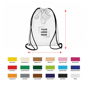 กระเป๋าเชือกรูดแบบพับได้น้ำหนักเบาเป็นมิตรกับสิ่งแวดล้อมพร้อมการพิมพ์ดิจิทัลสำหรับกิจกรรมกลางแจ้งและการเดินทางในชีวิตประจำวัน - Product Image 6