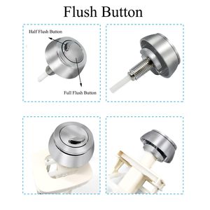 2 Inch ABS Water Saving Eco-Friendly Toilet Flush Valve Replacement <b>Kit</b> Dual Flush Repair Part for One Piece Toilet Chain Rubber - Product Image 3