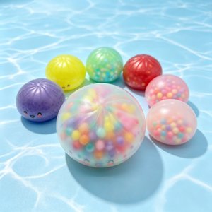 Juguete Blandito Antiestrés de Dumpling Misterioso, Juguete Sensorial con Forma de Bollo Chino al Vapor, Juguete Sorpresa Ciego <span class=keywords><strong>para</strong></span> Niños - Product Image 5