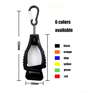 Clip per Guanti di Sicurezza, Supporto per Guanti da <span class=keywords><strong>Lavoro</strong></span> per Cantieri, Arrampicata, Ciclismo, Sci - Product Image 3