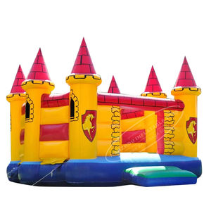 צריח קמלוט מסחרי מתנפחים ילדים להקפיץ הבית בחצר האחורית קפיצות טירה - Product Image 1