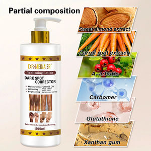 500毫升皮肤美白身体霜强力漂白谷胱甘肽黑斑去除剂美白身体乳液 - Product Image 3