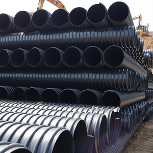 Tuyau de drainage spiralé ondulé lisse en PEHD haute pression, flexible, écologique, à faible résistance au débit, DN800mm, pour tuyauterie enroulée - Product Image 6