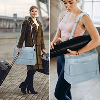 Tas Gym Tas Santai Remaja Tas Olahraga Tas Travel Duffel Dengan Port Pengisian Daya USB Kebugaran