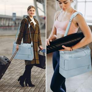 ジムバッグ レジャー ティーンエイジャーバッグ スポーツ トラベル ダッフルバッグ USB充電ポート付き フィットネス - Product Image 3