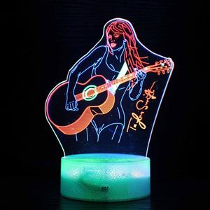 ไฟกลางคืน LED พลาสติกแบบใหม่ทันสมัย แสงสีขาวอบอุ่น สัมผัสเพื่อเปิด-ปิด ชาร์จไฟได้ เหมาะสำหรับใช้ในบ้านและห้องนอน ของขวัญวันเกิดธุรกิจแบบกำหนดเอง ขายดีปี 2025 - Product Image 5