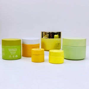 Custom Wholesale 50g 60g Colored <b>Empty</b> Glass <b>Jar</b> Cream Glass <b>Jar</b> Cosmetics Skincare Packaging - Product Image 2
