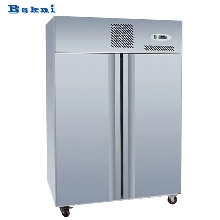 Réfrigérateur et congélateur Commercial à Double porte pour Restaurant
