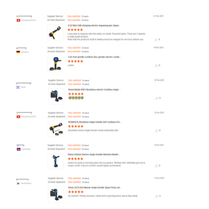 <span class=keywords><strong>Amoladora</strong></span> Angular Inalámbrica Profesional GOLDMOON <span class=keywords><strong>Parkside</strong></span>, Mini <span class=keywords><strong>Amoladora</strong></span> Inalámbrica de 125 mm - Product Image 6