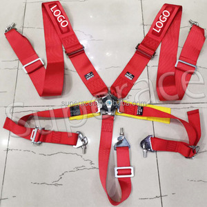 <span class=keywords><strong>Harnais</strong></span> d'épaule à dégagement rapide Superace à 4 points, sangle en polyester durable de 3 pouces, ceinture de sécurité universelle <span class=keywords><strong>pour</strong></span> voitures de course - Product Image 4