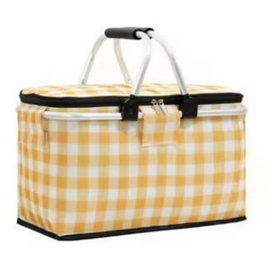 Sac isotherme personnalisé avec logo, grande capacité 18L, panier de pique-nique portable, sacs isothermes de voyage - Product Image 4
