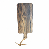 Plateau de service rectangulaire irrégulier en mélamine, écologique et durable, pour charcuterie et planche à découper de cuisine – Vente en gros usine