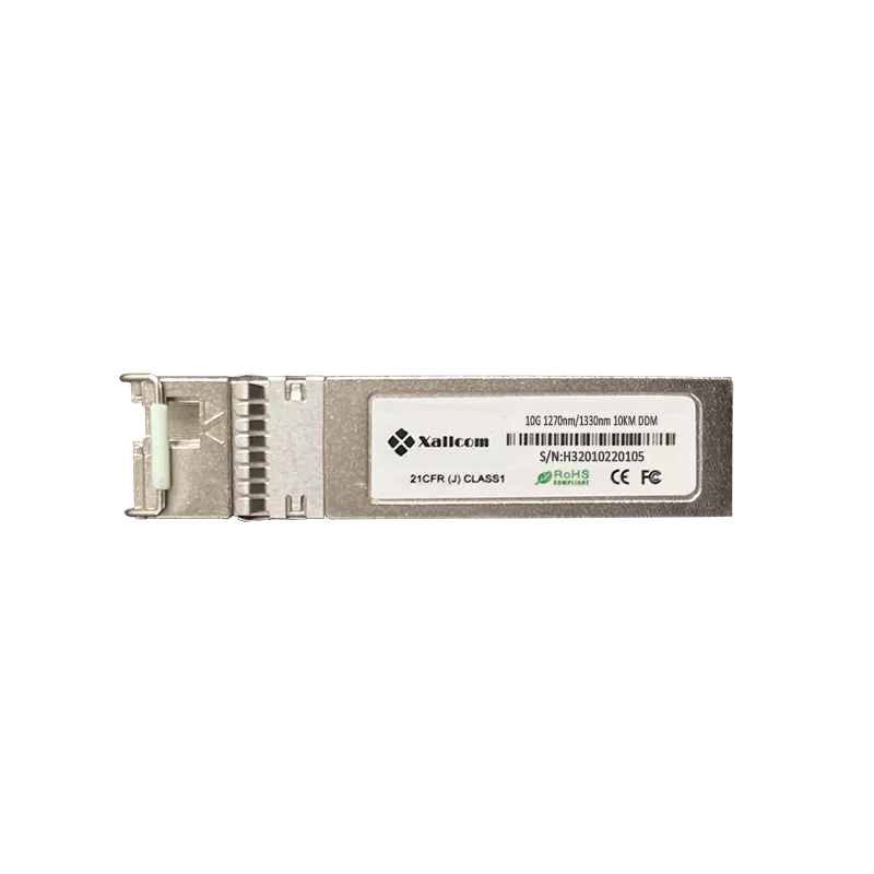 Nhà máy sản xuất tương thích duy nhất chế độ thương mại lớp 1270nm 1330nm 10km 10 gam SFP mô-đun quang học