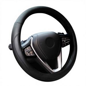 Funda para <span class=keywords><strong>Volante</strong></span> <span class=keywords><strong>de</strong></span> <span class=keywords><strong>Coche</strong></span> HOROTOR OLIVER, Accesorio Universal para Diversos Coches, Funda <span class=keywords><strong>de</strong></span> Cuero con Forro Antideslizante - Product Image 1