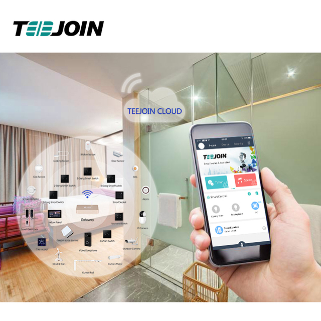 Automation Home Systems Smart 2024 Latest Tuya Alexa Echo Google Automation Devices OEM Solutions Smart Home System Factory