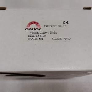 Manómetro Digital Electrónico Taiwan Huaji SS-CM19 4-20MA con Pantalla de Diafragma PP para Uso Industrial - Product Image 3