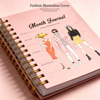 Carnet de notes personnalisé avec couverture en PVC B5 2027, reliure thermique, catalogue, agenda, organisateur, carnet à spirales, cadeaux