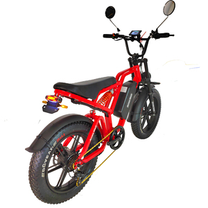 20*4 Snow Tires 48V 10ah Lithium Motor Dual Disc Brakes High Carbon Steel <b>Frame</b> Sport Electric Mountain Snow <b>Bike</b> Dual - Product Image 4