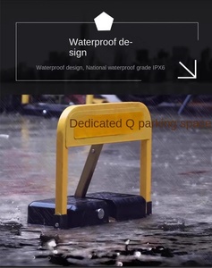 อุปกรณ์จอดรถควบคุมระยะไกลอัจฉริยะ ระบบป้องกันการชนแบบหนาพิเศษ พร้อมระบบป้องกันการจอดซ้อนกันในลานจอดรถ - Product Image 4