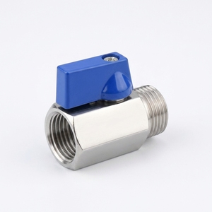 Válvulas de Bola Mini de Acero Inoxidable 316L de 1/4, 3/8 y 1/2 Pulgada, Hembra/Hembra, para la Industria - Product Image 4
