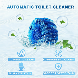 Nouveau nettoyant automatique pour cuvette de toilette tablette effervescente désodorisation des toilettes nettoyant salle de bain désodorisant fournitures de salle de bain - Product Image 1