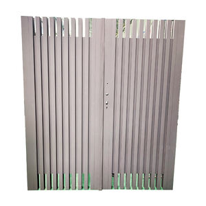 Porte battante de style moderne pour villas Installation facile Conception personnalisée Système automatique en aluminium Capuchons de poteau de clôture d'usine pour <span class=keywords><strong>allée</strong></span> - Product Image 2