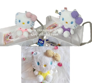 Venta al por mayor de fábrica: Mochila de peluche de 24 cm de Sanrio, con personajes como Kitty, Melody, Kuromi, Cinnamoroll, Stitch y <span class=keywords><strong>Pikachu</strong></span>. - Product Image 3
