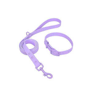 Sunshine Pet Products Langlebige weiche Hände Freies Training PVC-beschichtetes Seil Hunde halsband und Leine für mittelgroße kleine große Hunde beim Gehen - Product Image 4