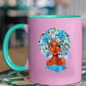 Make It Happy Girl UV Autocollants DTF Auto-Adhésif Étanche pour 16oz 20oz Tasses Wrap - Product Image 6