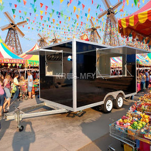 Camions de Restauration Mobiles Abordables de 13 pieds, Remorque Alimentaire Entièrement Équipée, Certificat DOT, Kiosque à Café - Product Image 2