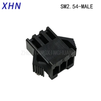Conectores de Cable JST de 2.54 mm, Conexión Hilo a Hilo, 2, 3 y 4 Pines, Conectores SM, Rojo/Negro/Blanco, SMY, SMR, SMP