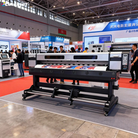 Impresora de Inyección de Tinta de Alta Velocidad para Exteriores, Impresora de Inyección de Tinta de 1.8m con Cabezal EPSON para Impresión de Banderas, Pancartas y Adhesivos para Automóviles