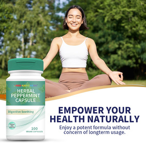 Groothandelsleverancier Oem & Odm Pepermunt Capsule Voor Spijsvertering Gezondheid Kruidengezondheidszorgsupplementen - Product Image 2