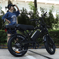 Vélo électrique Vomo X80Pro 250W haute vitesse, pneus larges 20 pouces, moteur roue arrière, frein à disque, pour ville et montagne