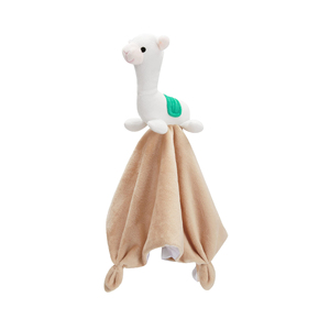 Manta de Seguridad con Diseño de Llama, Suave y Acogedora para Bebés, Niños y Niñas, Recién Nacidos, Juguete de Peluche para Bebés - Product Image 1